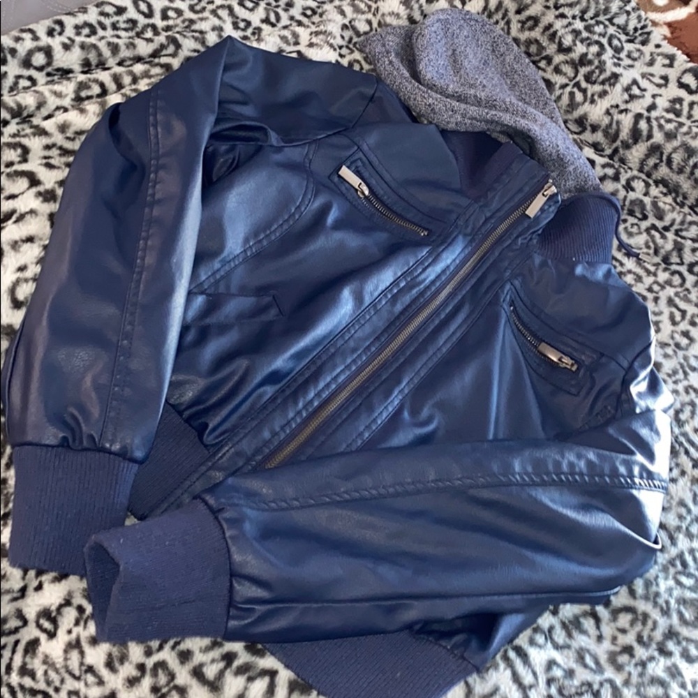 Navy blue jacket
